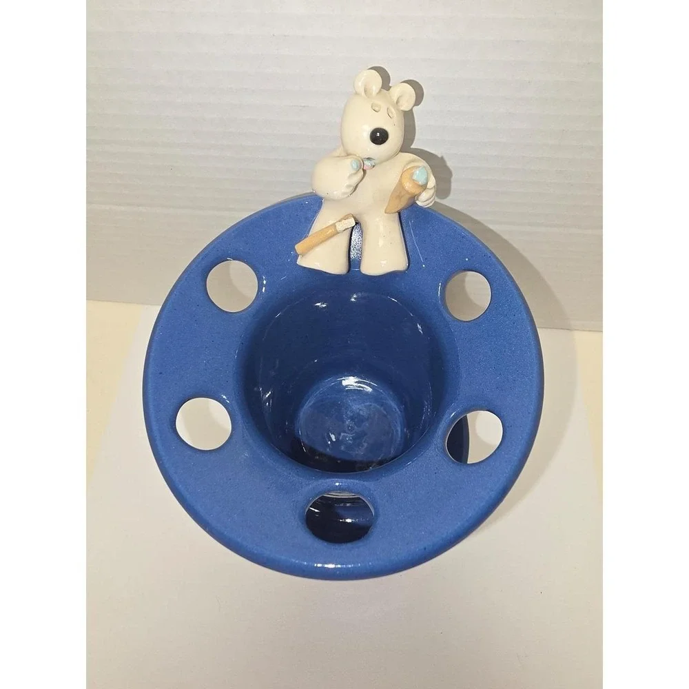 Handmade excellent blue